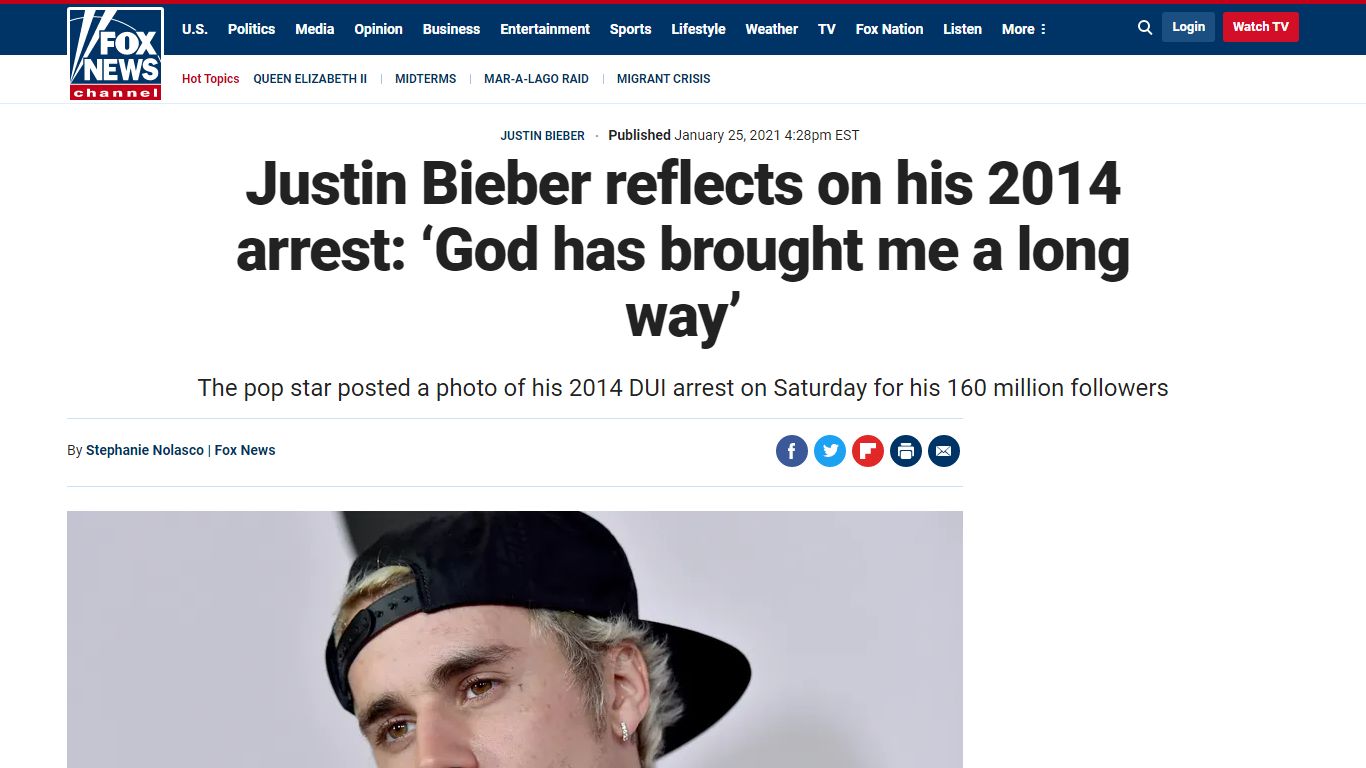 Justin Bieber reflects on his 2014 arrest: ‘God has brought me a long ...